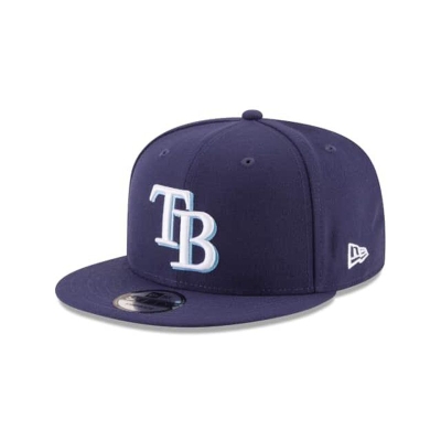Tampa Bay Rays Gorra | New Era MLB Team Color Basic 9fifty Snapback Cap Mexico - Azules